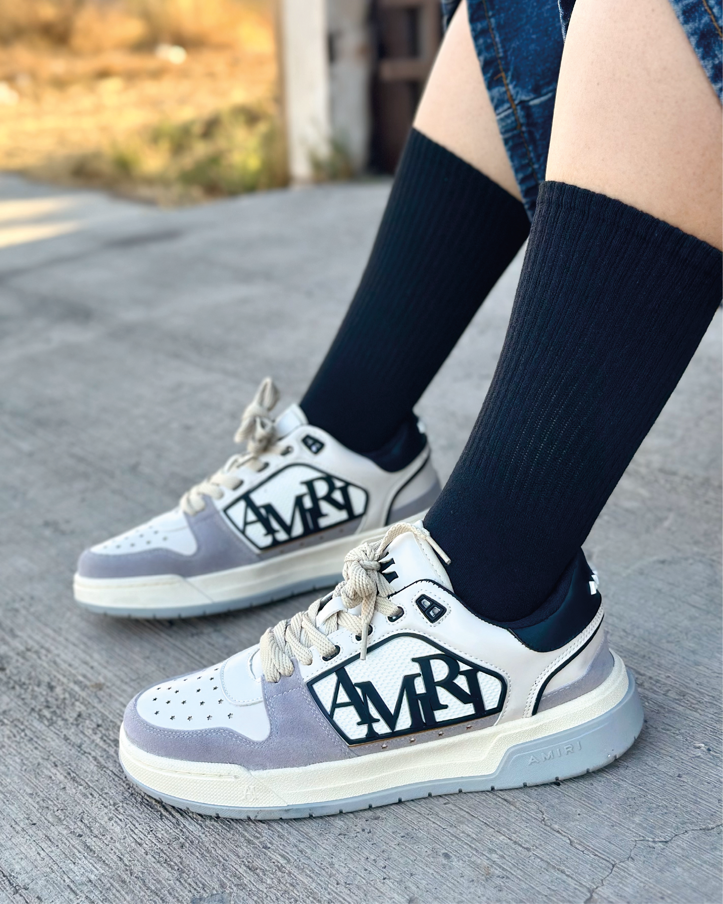 AMIRI LATTE NEGRO
