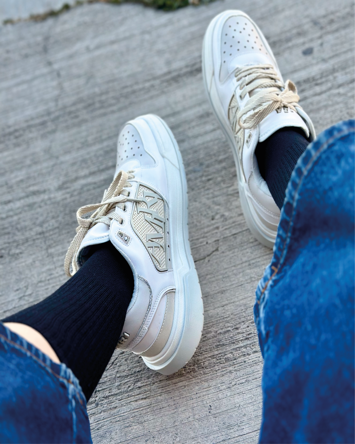 AMIRI BLANCO LATTE